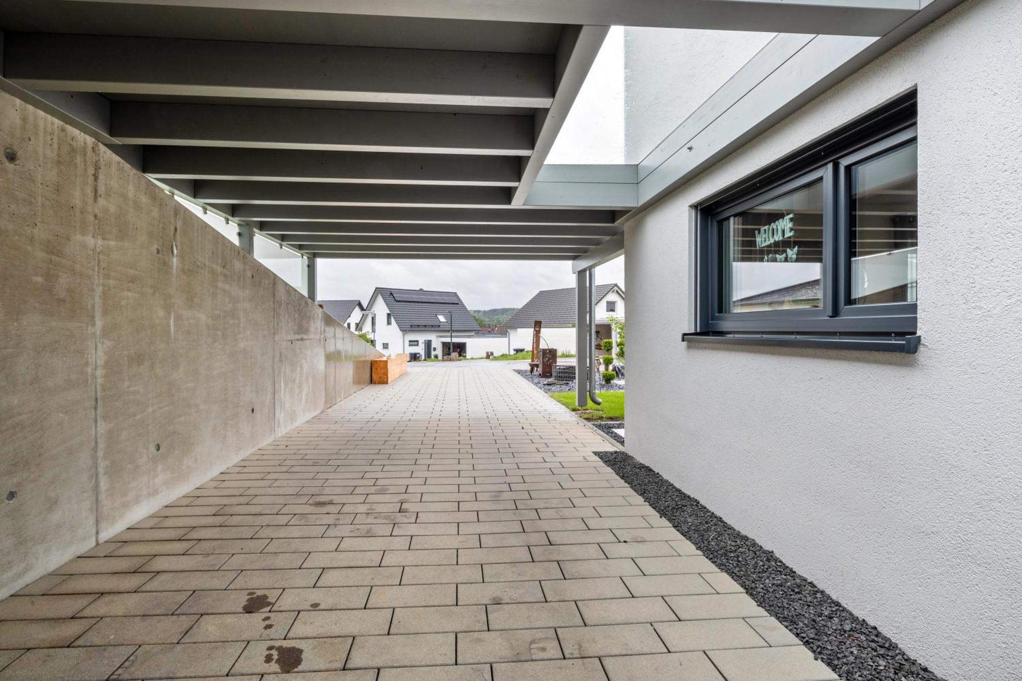 Ferienwohnung Am Weissgerber Münsingen エクステリア 写真